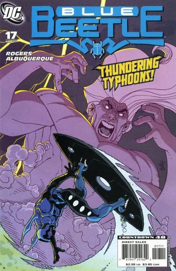 The Blue Beetle #17 cover