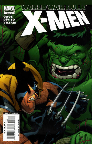 World War Hulk: X-Men #2 cover