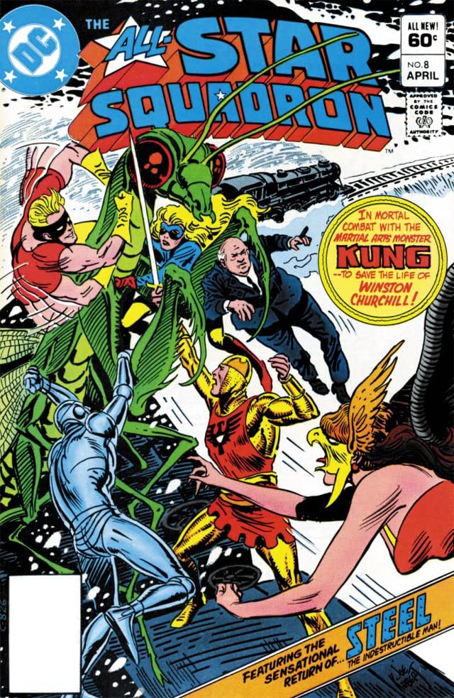 All-Star Squadron #8 cover