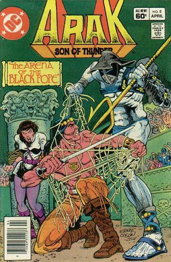 Arak / Son of Thunder #8 cover