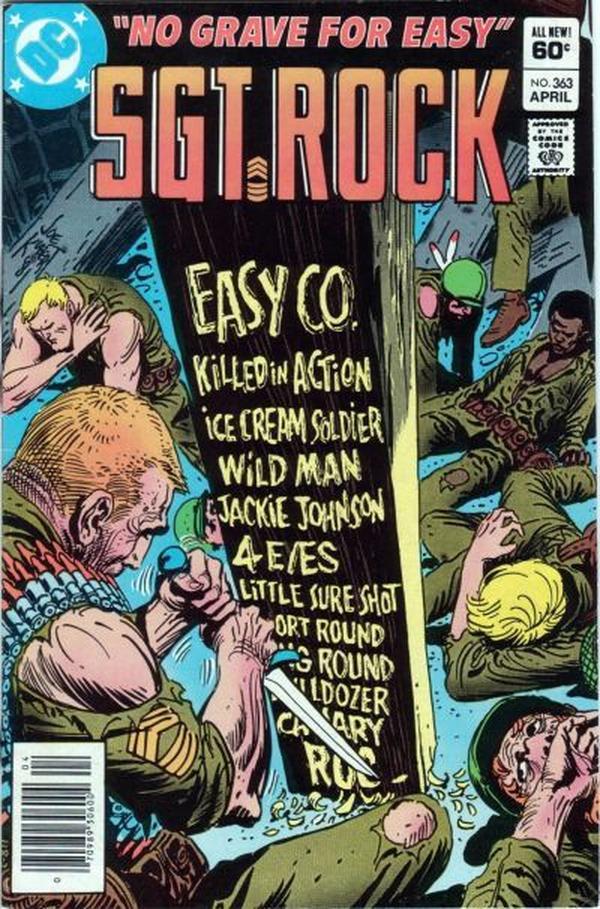 Sgt. Rock #363 cover