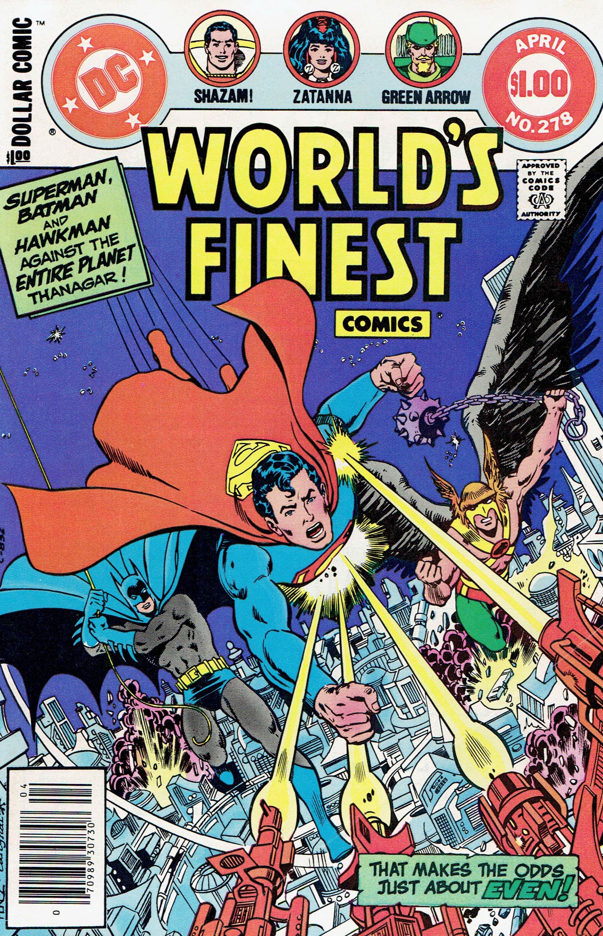 World's Finest Comics #278 cover