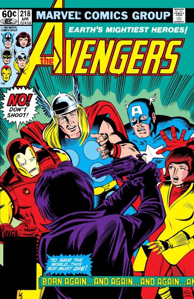 The Avengers #218 cover