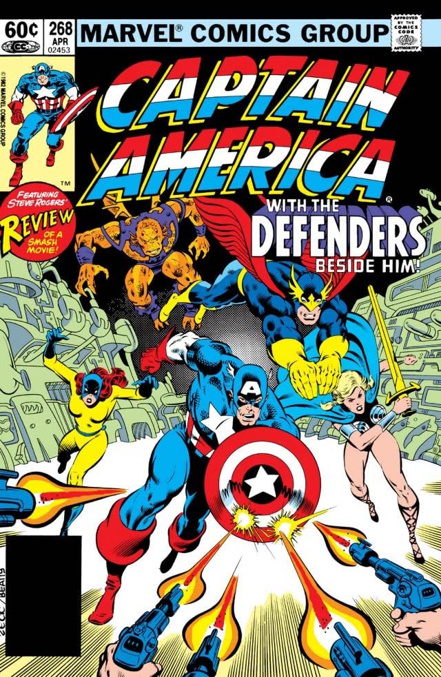 Captain America #268 cover