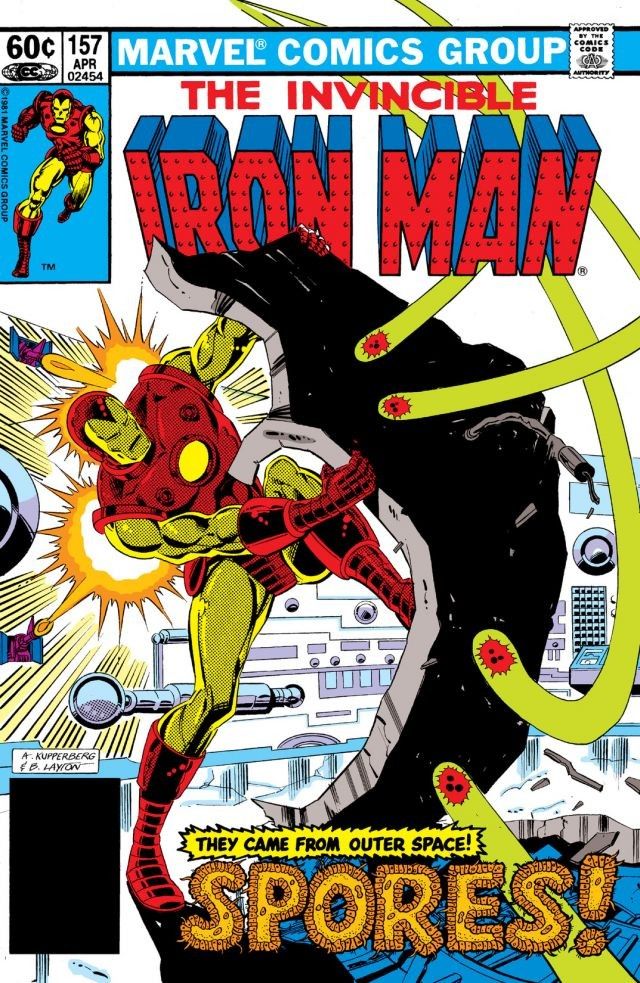 Iron Man #157 cover