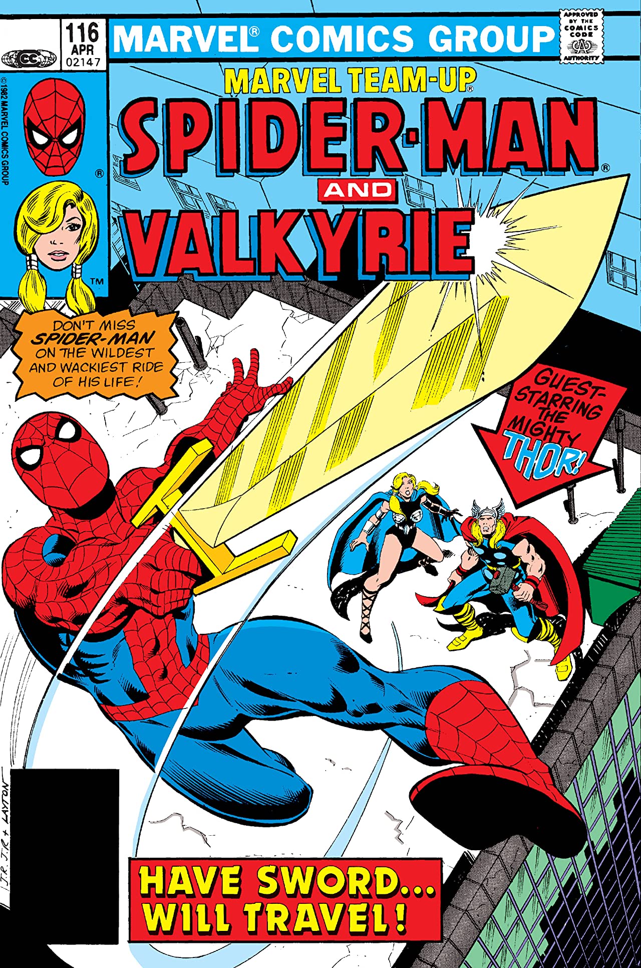 Marvel Team-Up #116 cover