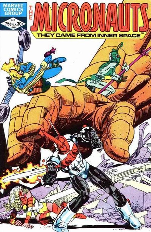 Micronauts #40 cover