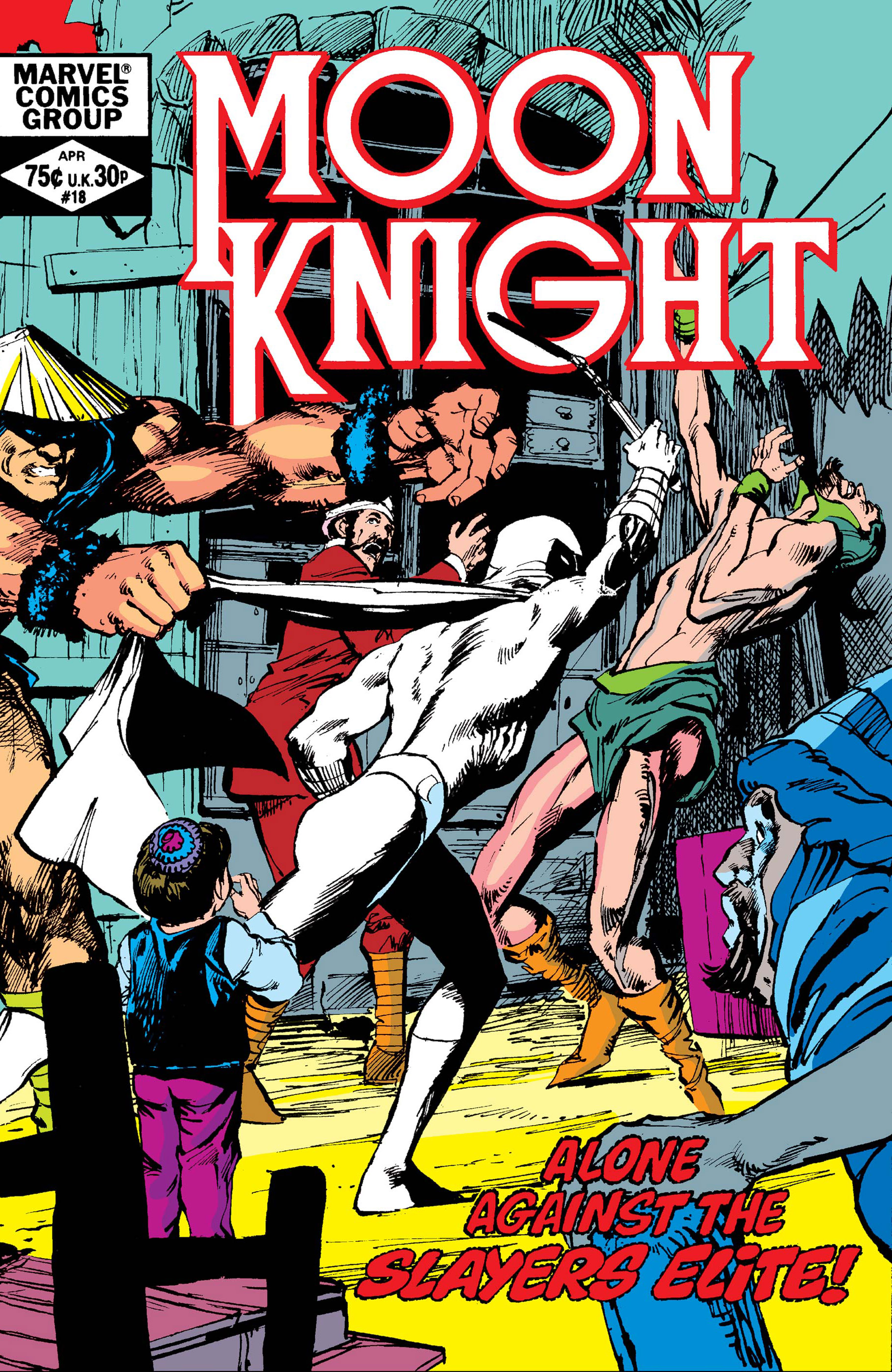 Moon Knight #18 cover