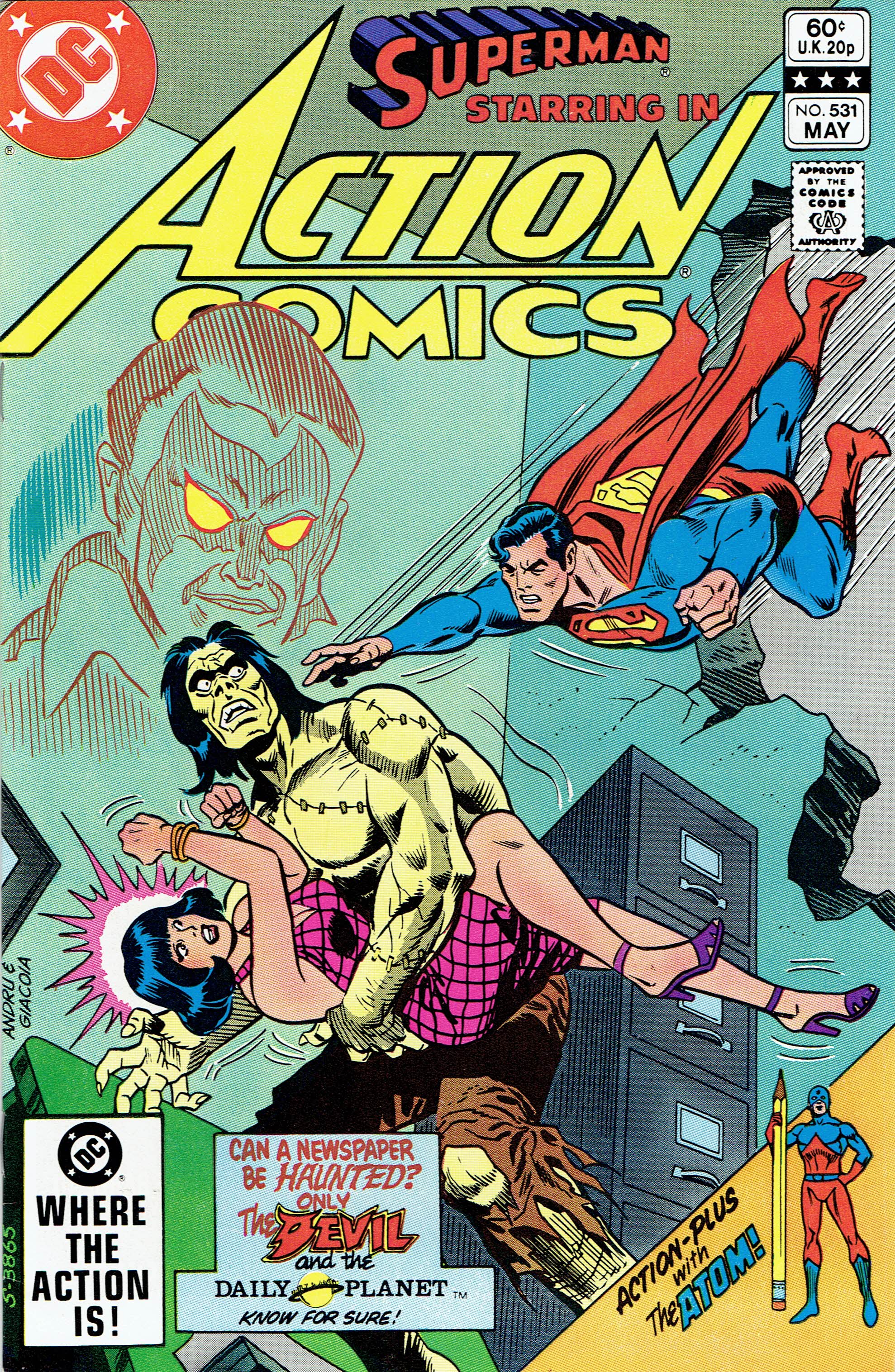 Action Comics #531 cover