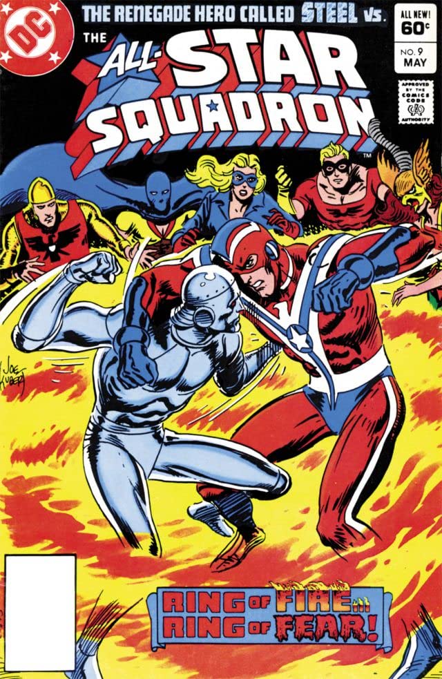 All-Star Squadron #9 cover