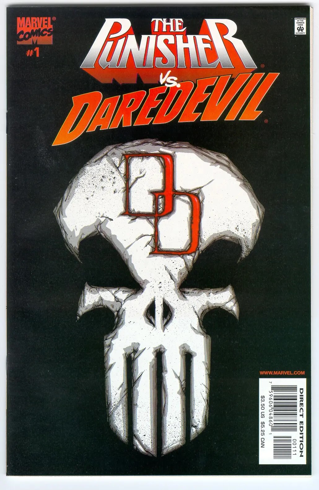 Punisher vs. Daredevil #1 cover