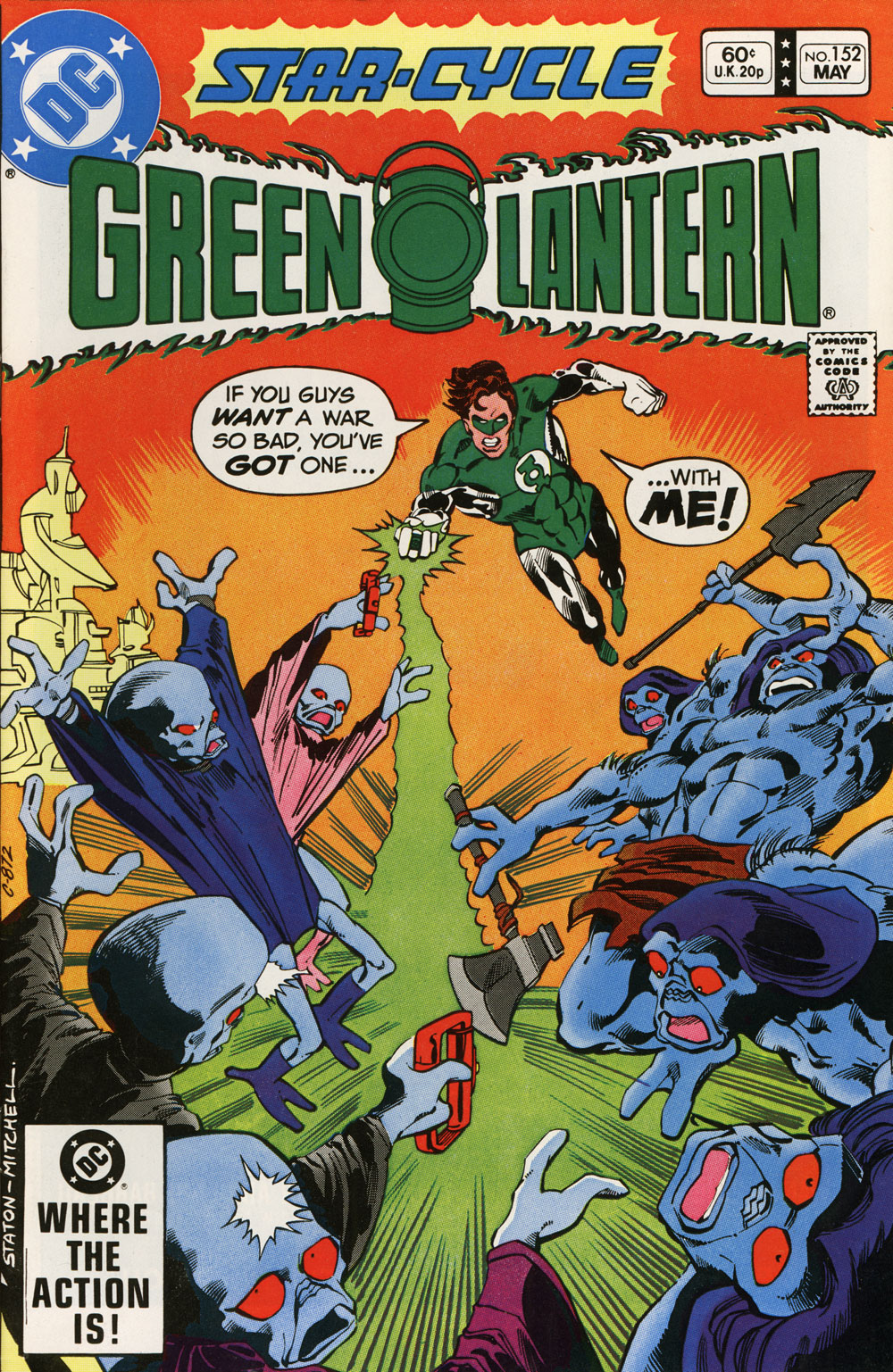 Green Lantern #152 cover