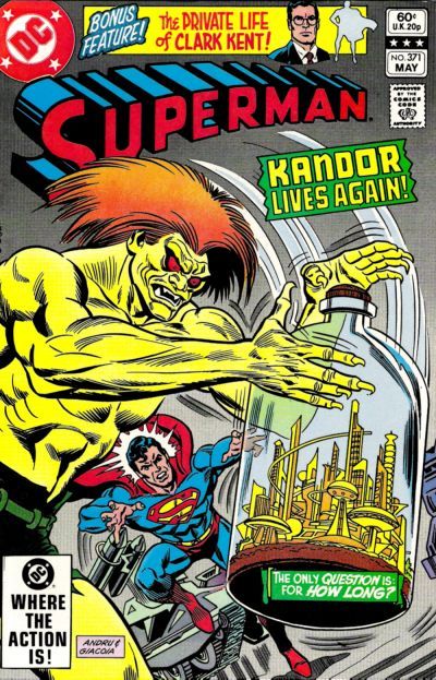 Superman #371 cover