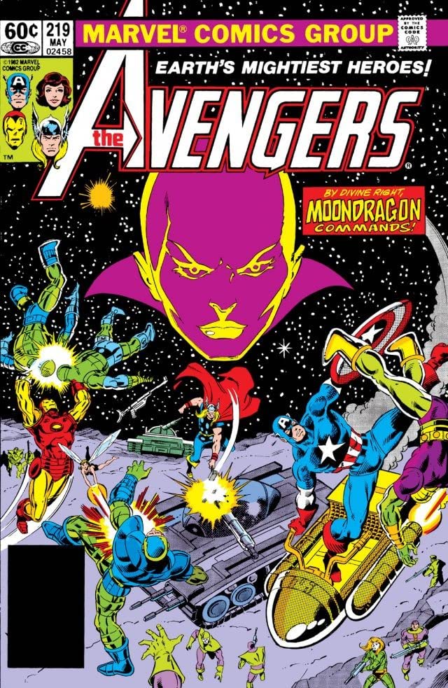 The Avengers #219 cover