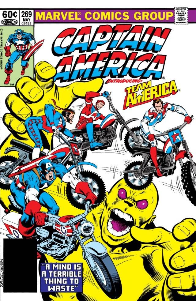 Captain America #269 cover