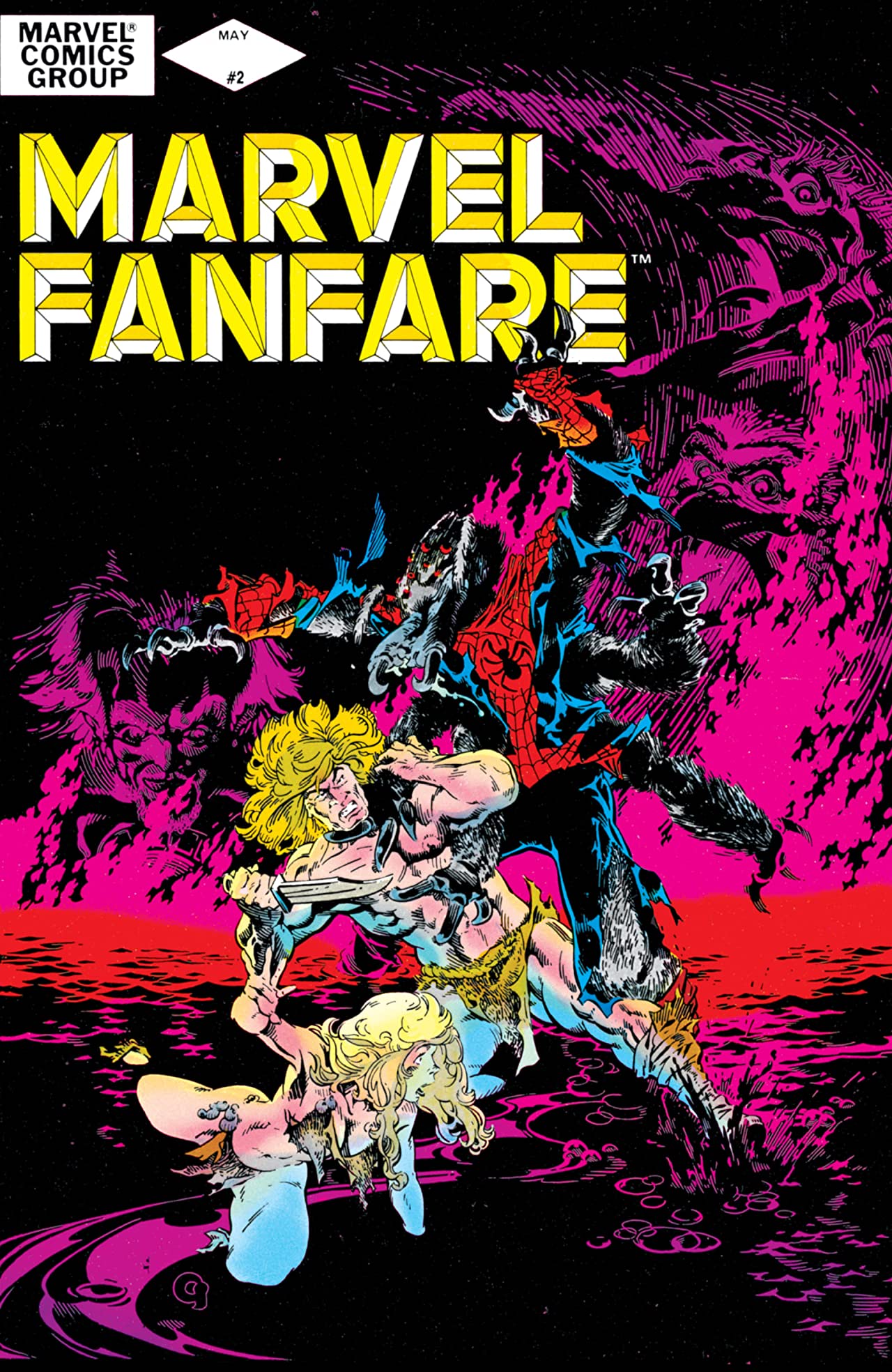 Marvel Fanfare #2 cover