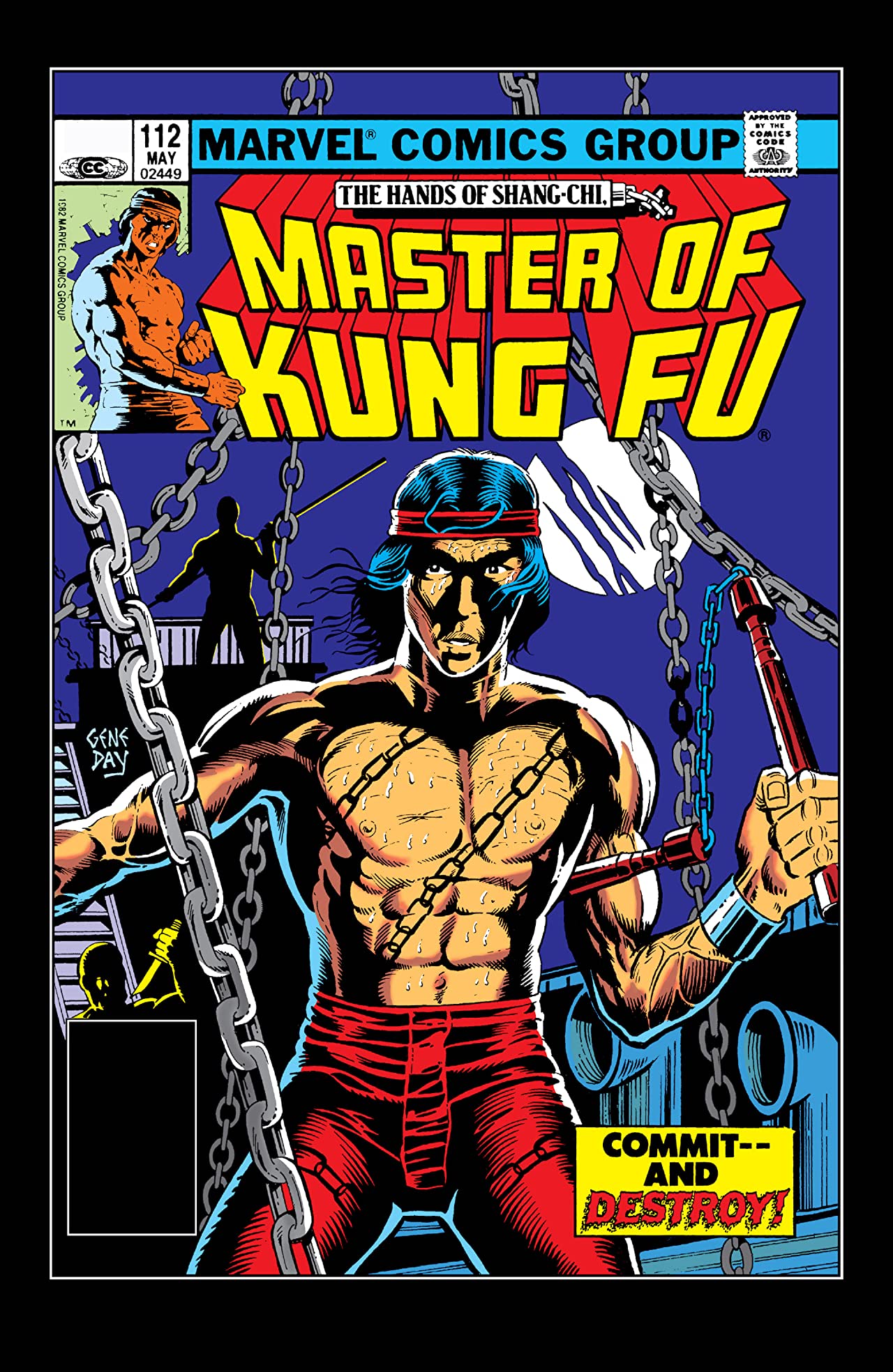 Master of Kung Fu #112 cover