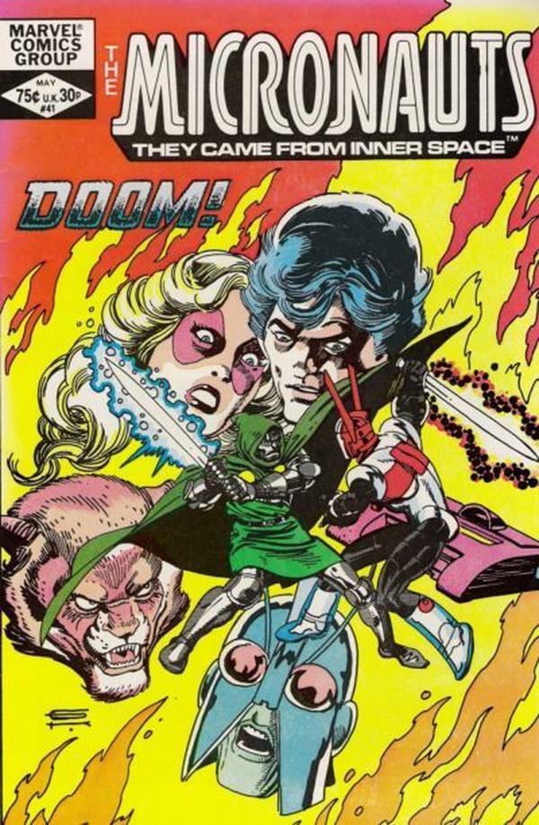 Micronauts #41 cover