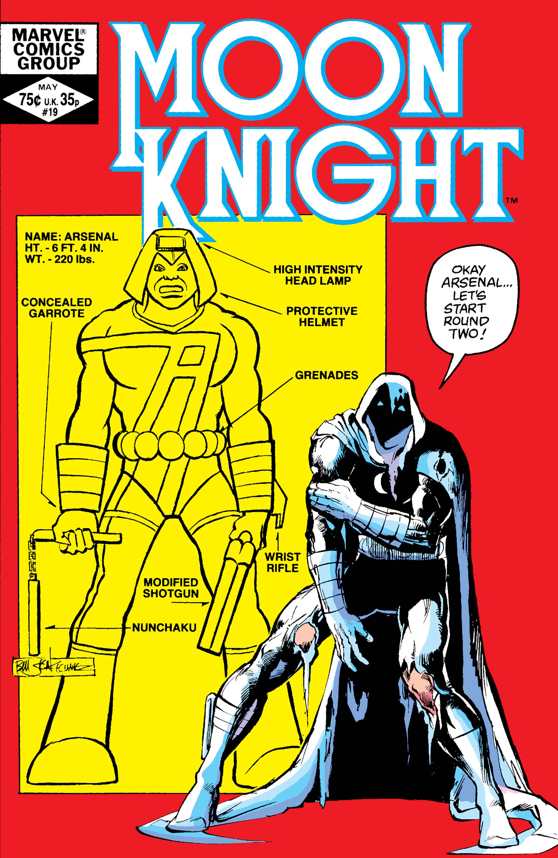 Moon Knight #19 cover