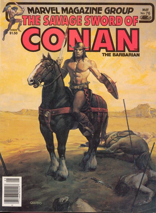 The Savage Sword of Conan #76