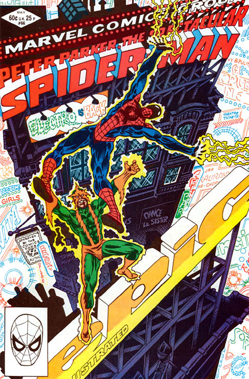 The Spectacular Spider-Man #66 cover