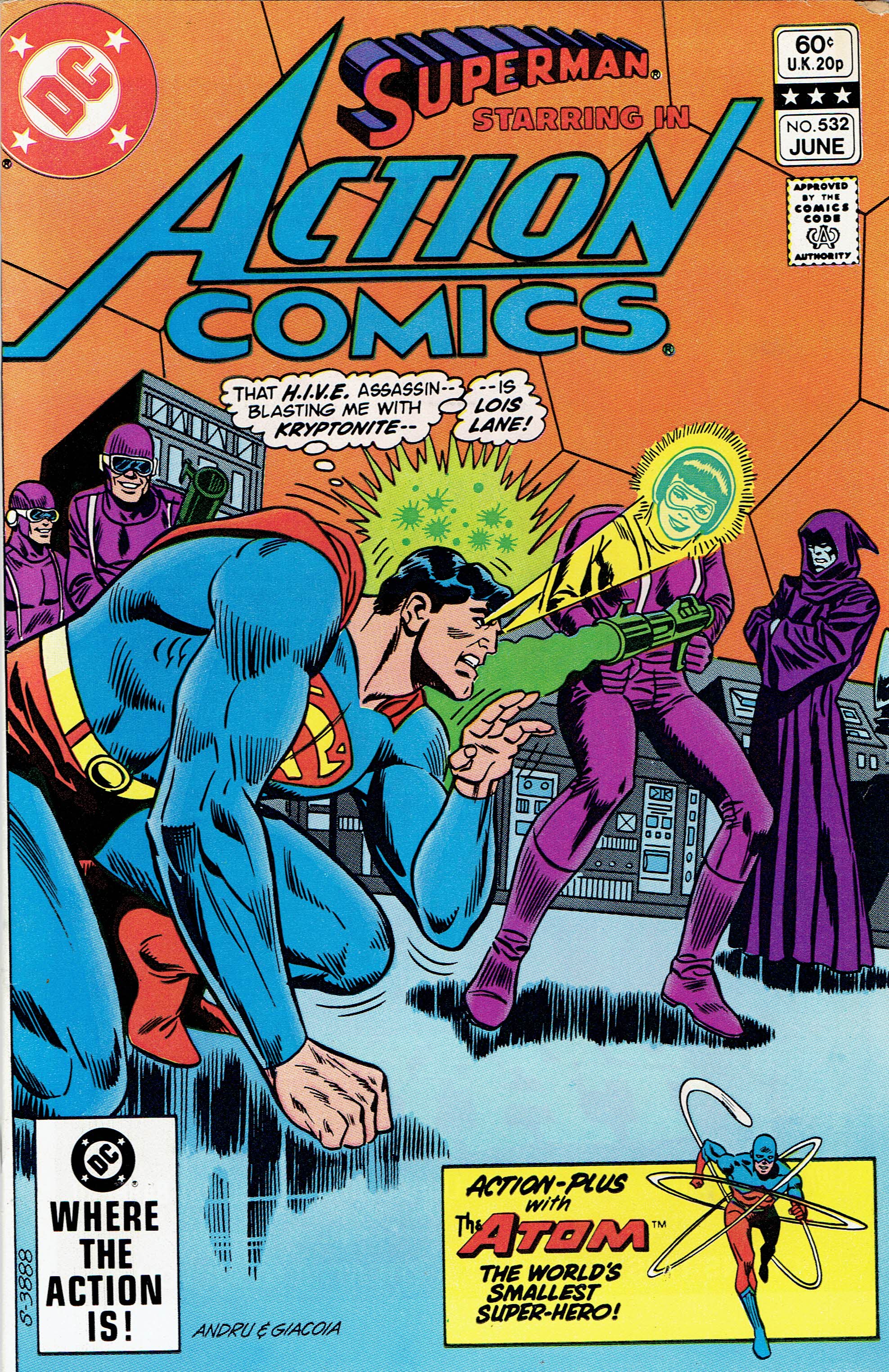 Action Comics #532 cover