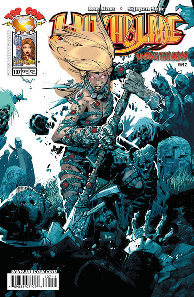 Witchblade #107 cover