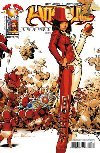 Witchblade #108 cover