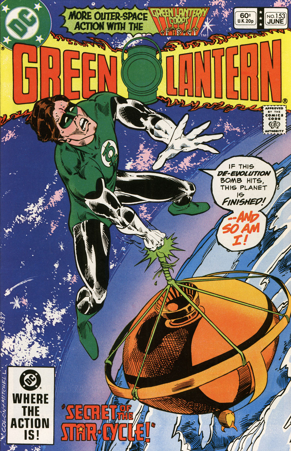 Green Lantern #153 cover
