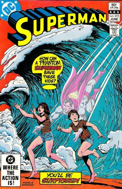Superman #372 cover