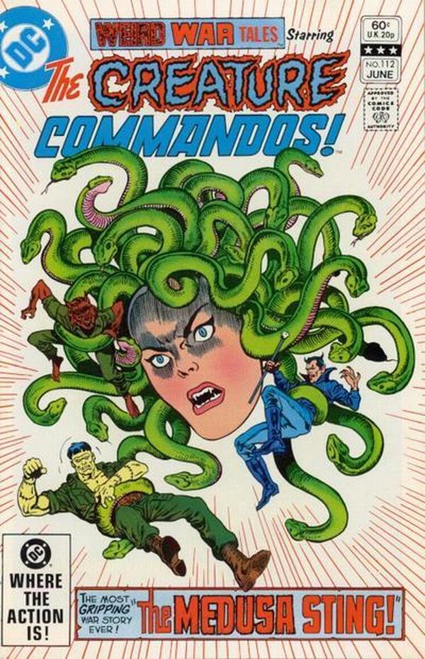 Weird War Tales #112 cover