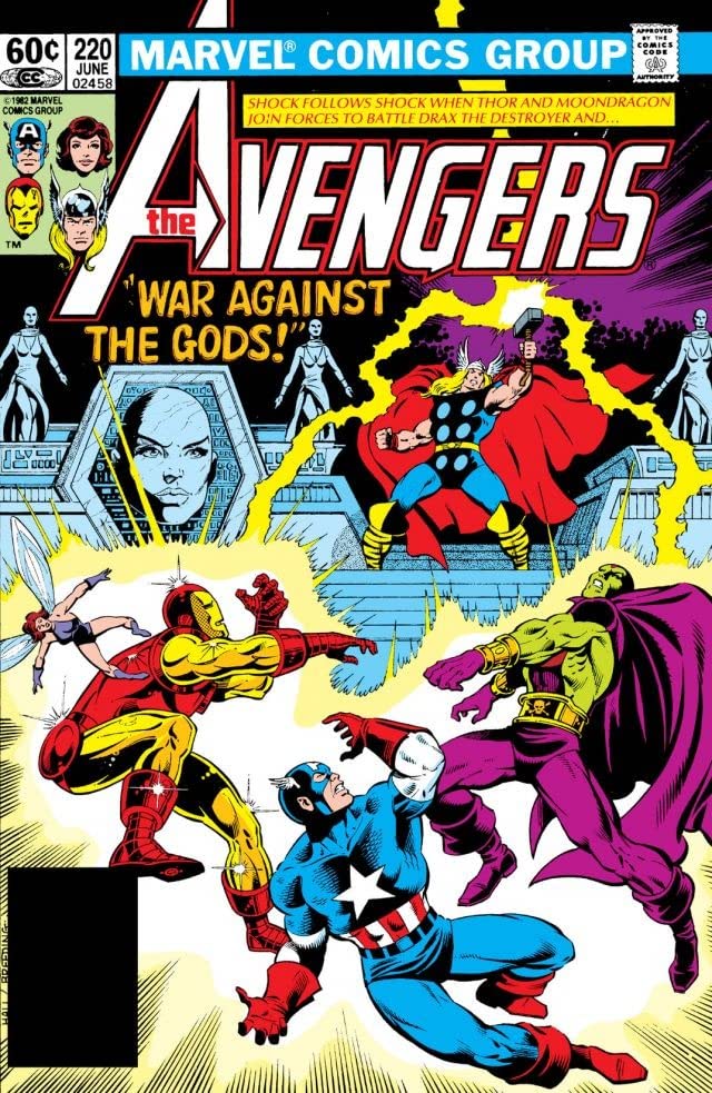 The Avengers #220 cover