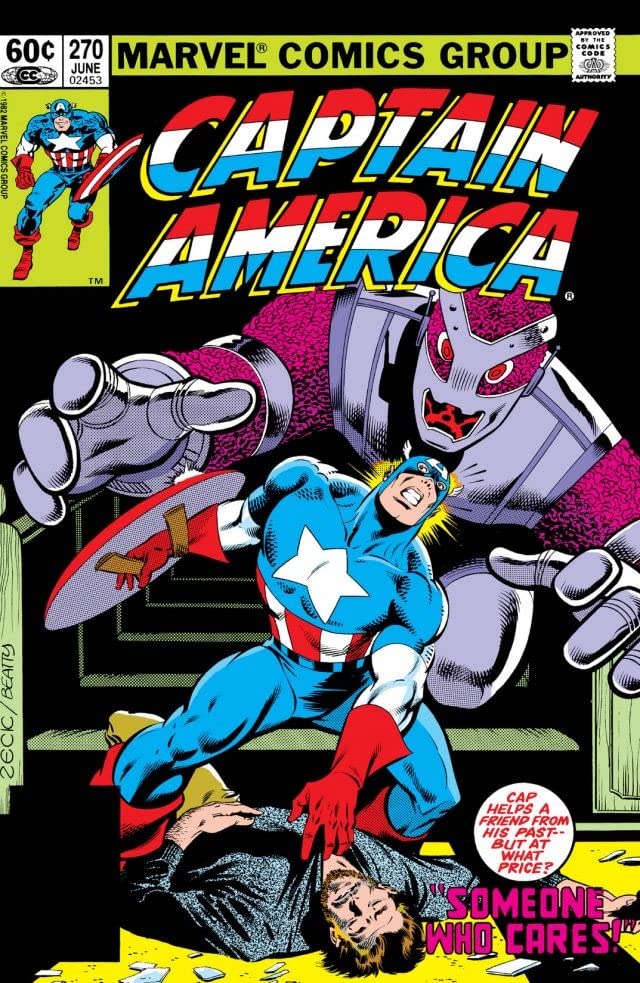 Captain America #270 cover