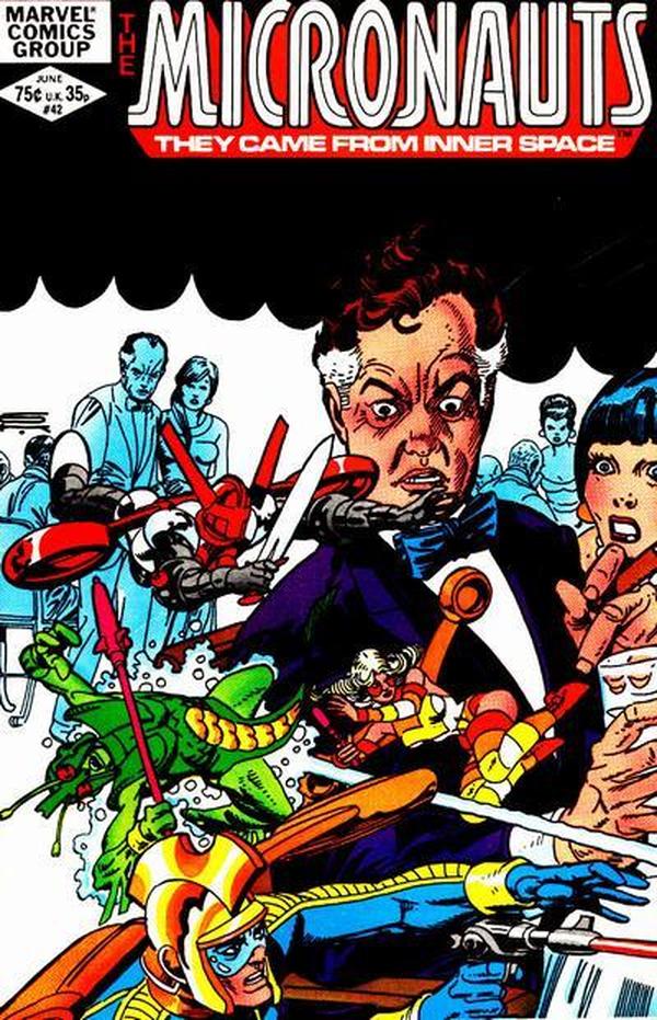 Micronauts #42 cover