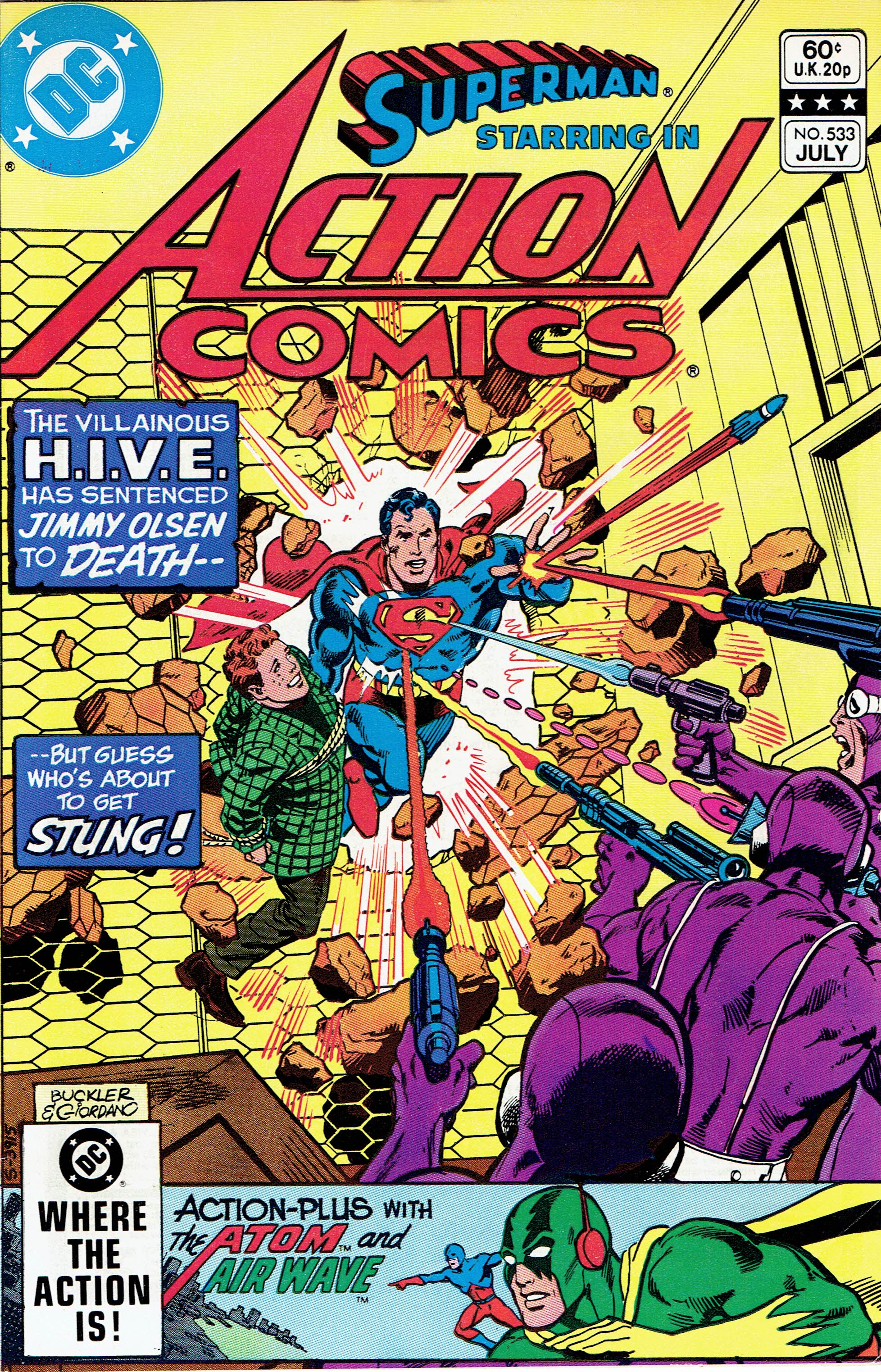 Action Comics #533 cover