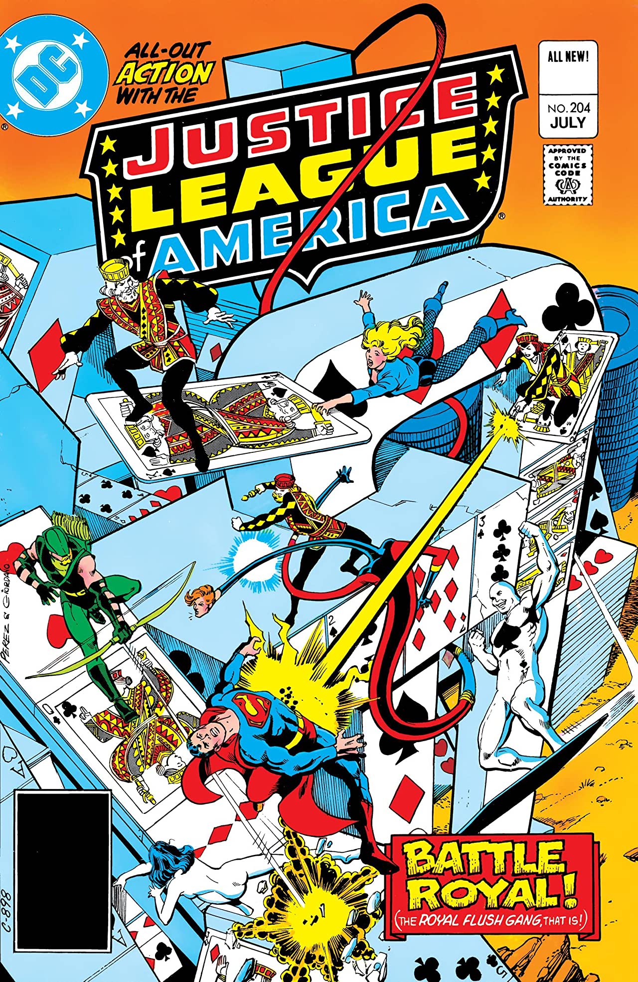 Justice League of America #204 cover