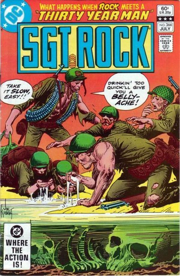Sgt. Rock #366 cover