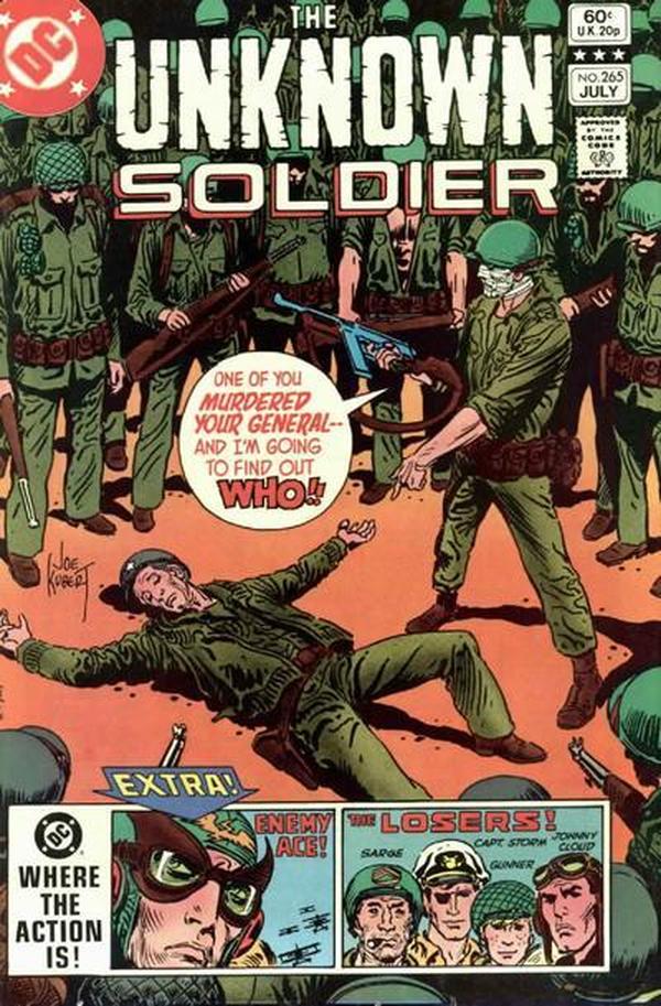 Unknown Soldier #265 cover