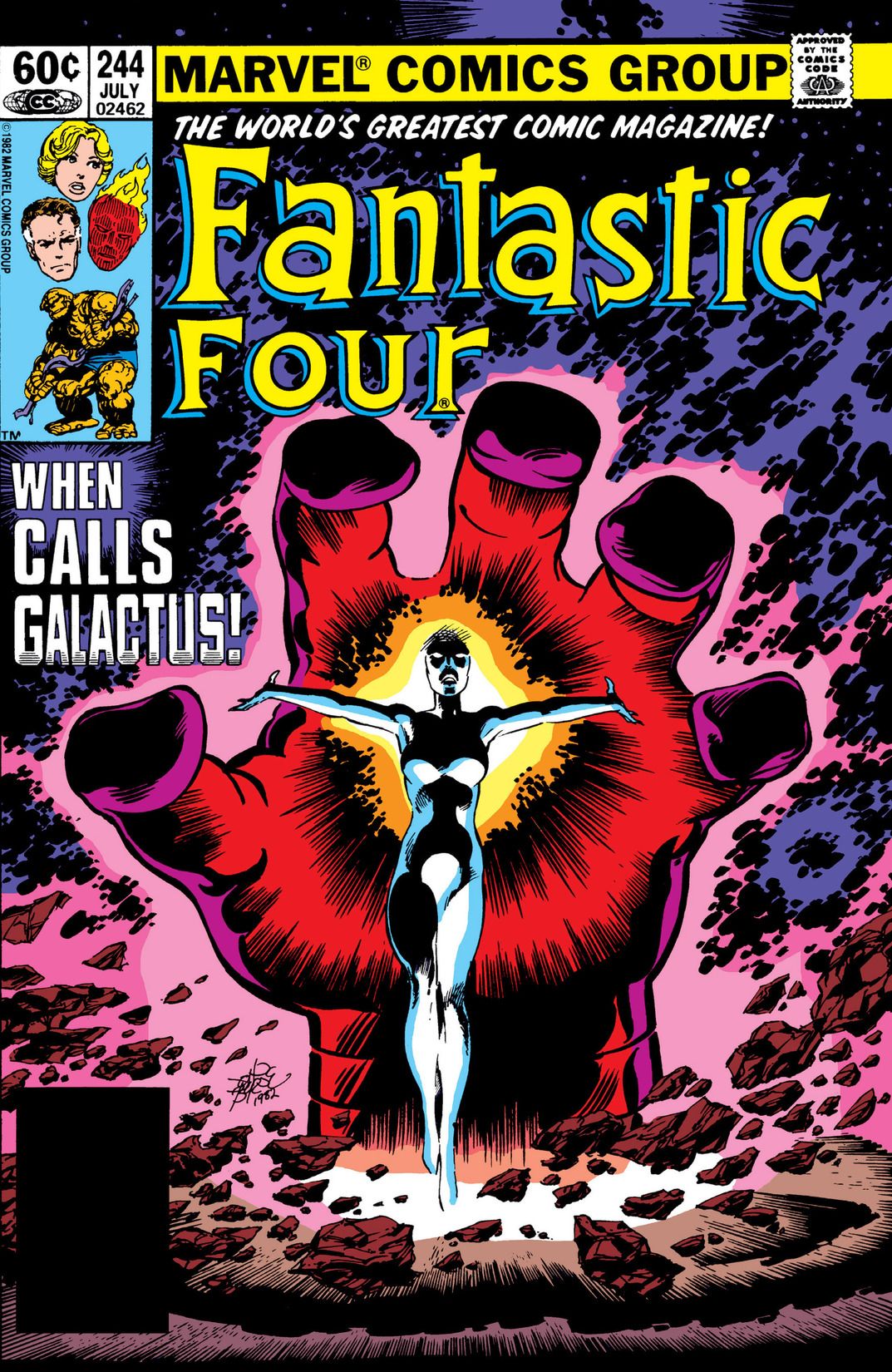 Fantastic Four #244 cover