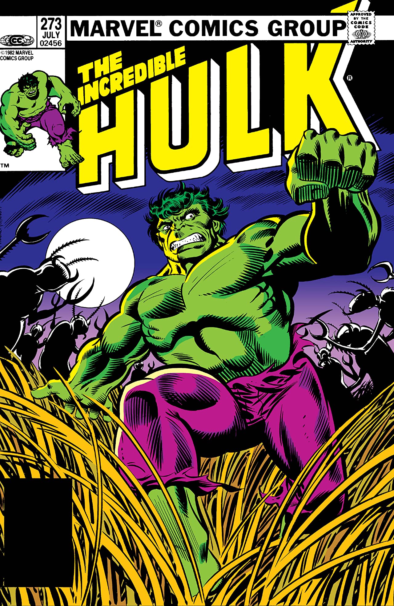 The Incredible Hulk #273 cover