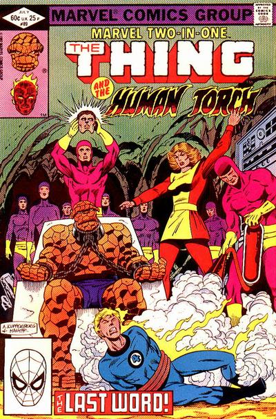 Marvel Two-in-One #89 cover