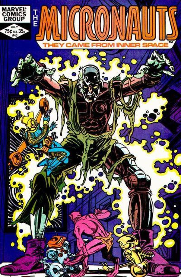 Micronauts #43 cover