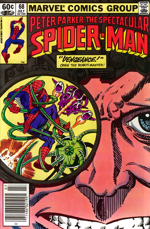 The Spectacular Spider-Man #68 cover