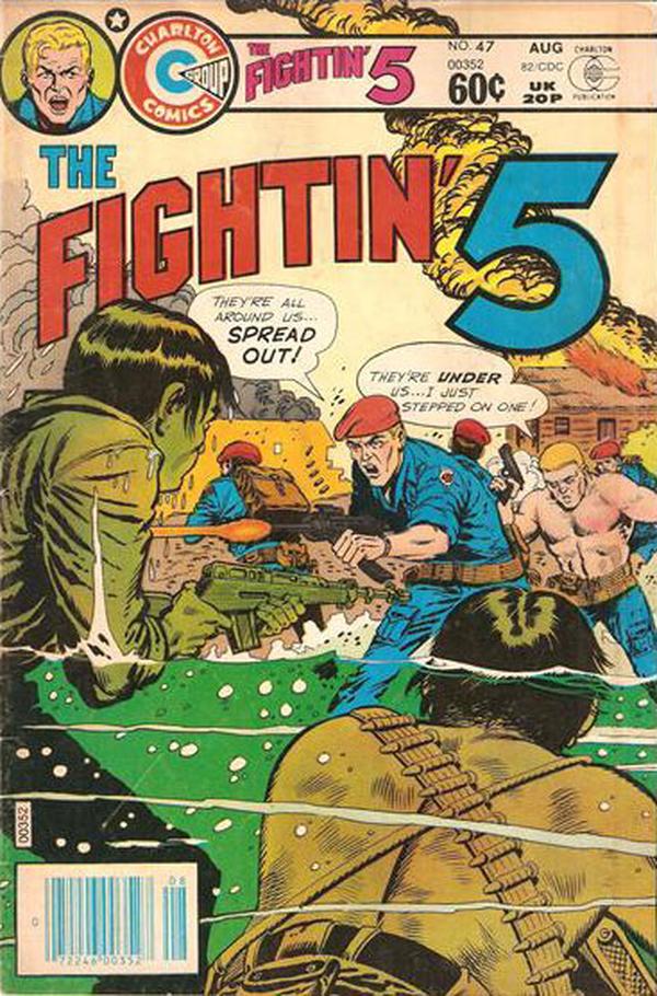 Fightin' Five #47 cover