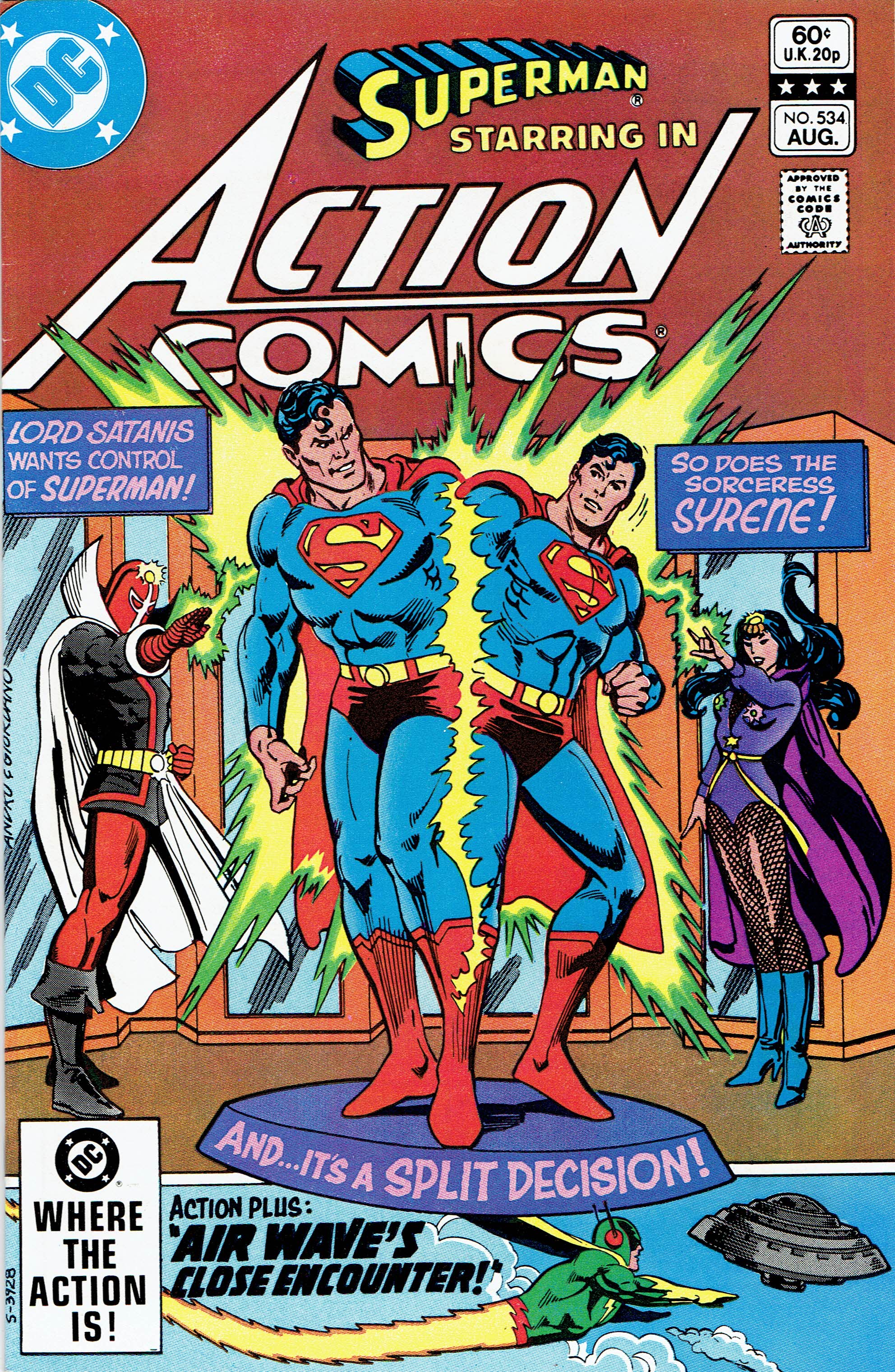 Action Comics #534 cover