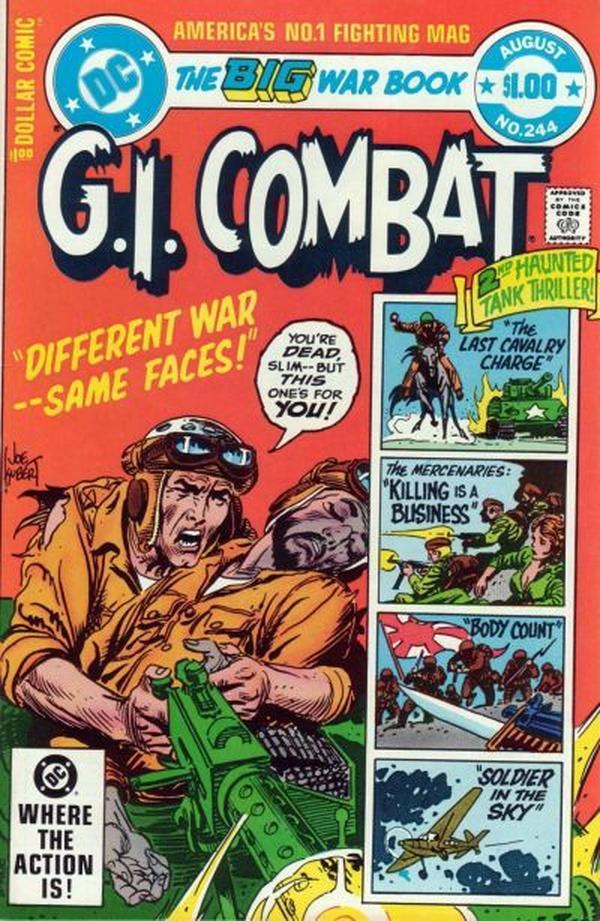 G.I. Combat #244 cover