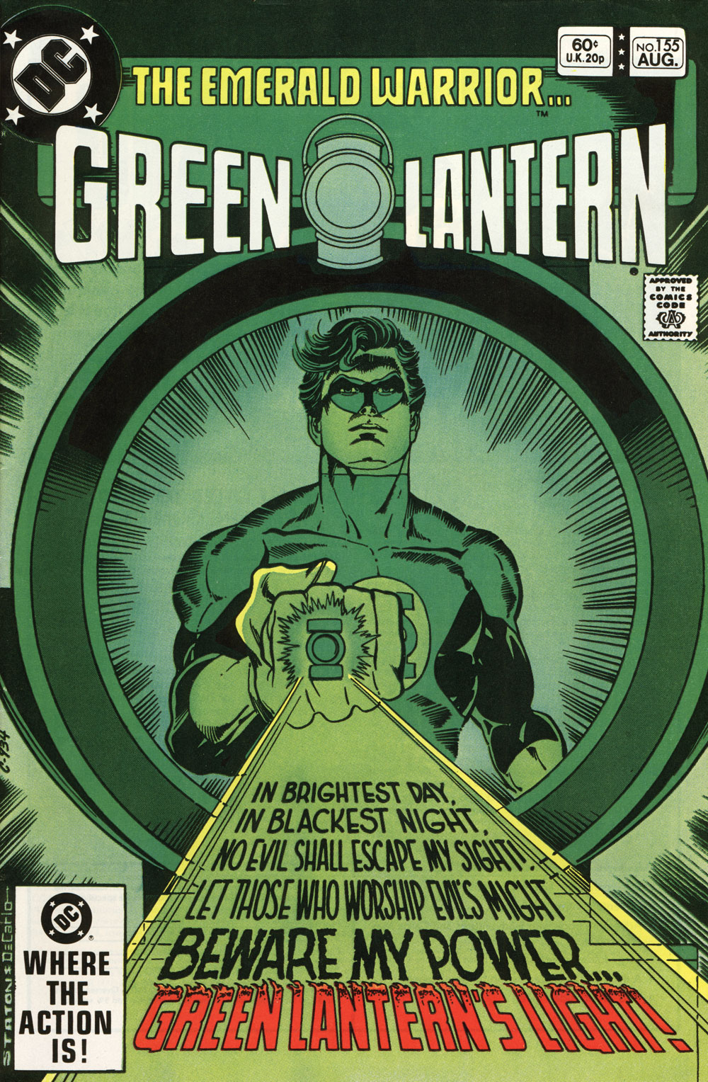 Green Lantern #155 cover