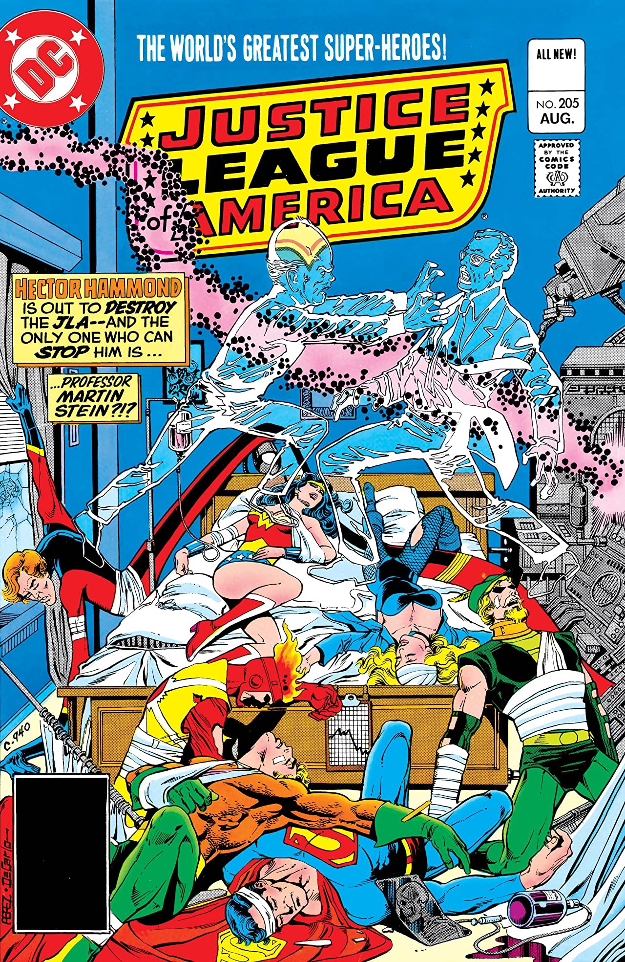 Justice League of America #205 cover