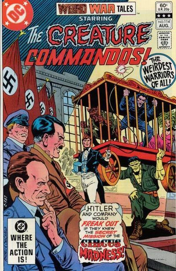Weird War Tales #114 cover