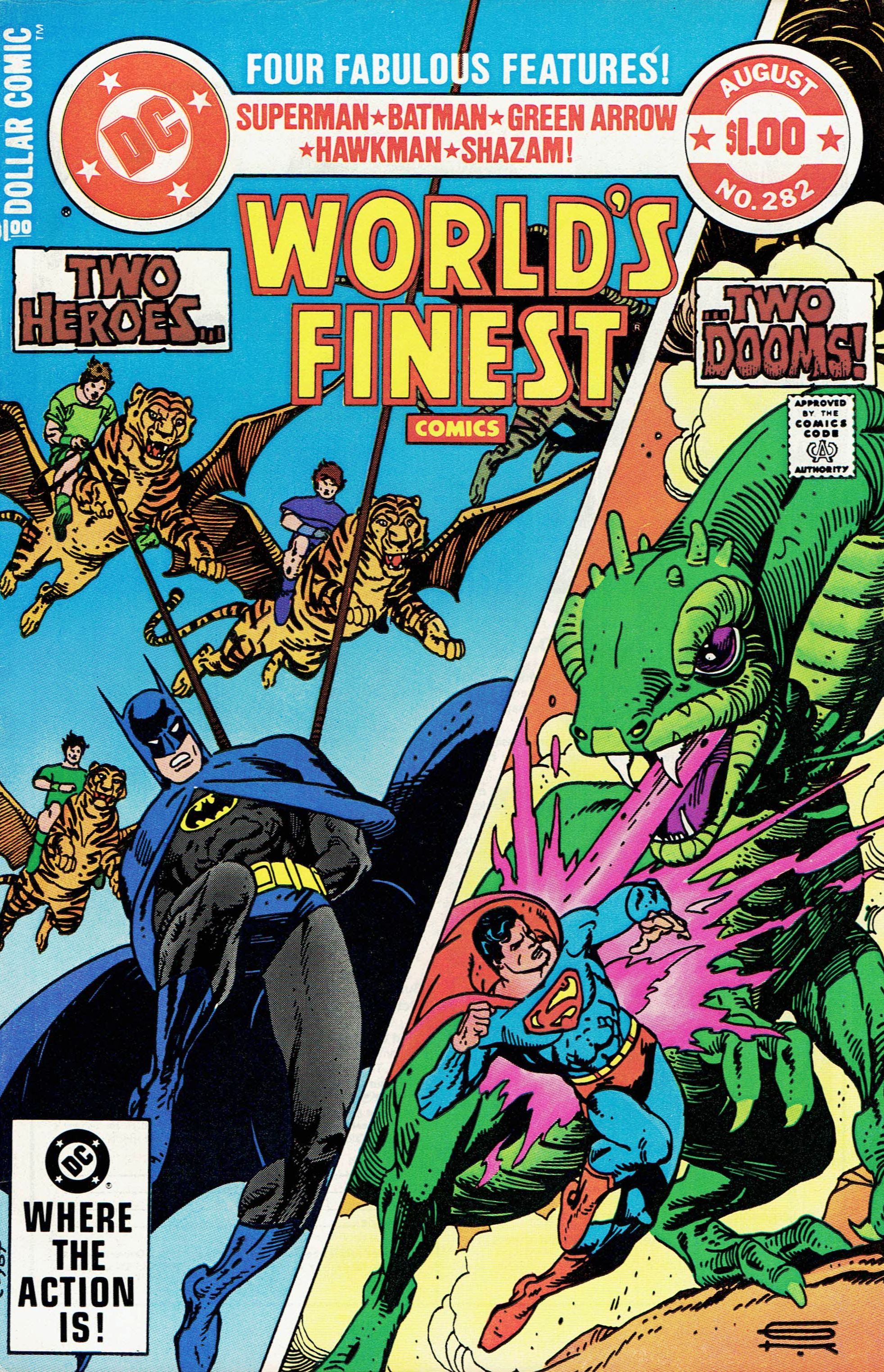 World's Finest Comics #282 cover
